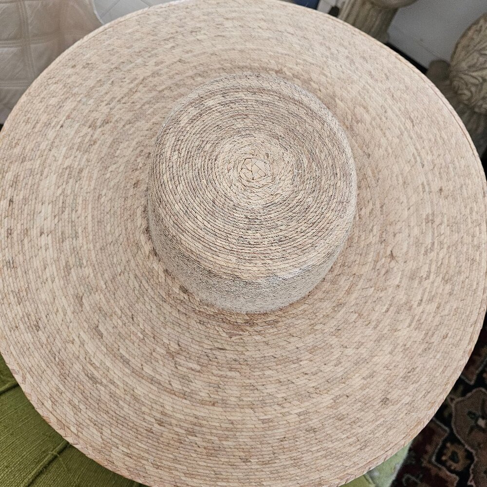 Lack of Color Hat, 100% Palm Leaf. Made in Mexico, Size L/XL, Ultra wide - Picture 9 of 12